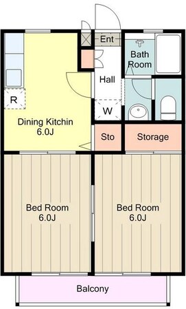 ヴィレッジMの物件間取画像